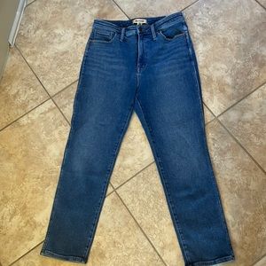 NWT Madewell Curvy Stovepipe Jeans
